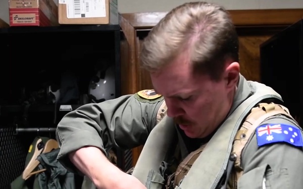 Royal Australian Air Force pilot describes flying with VMFA(AW) 224