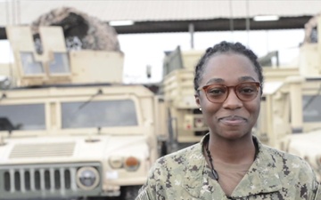 Forward-deployed Yeoman 2nd Class Zandra Solomon Holiday Shout Outs