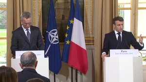 NATO Secretary General Joint Press Point with President of France (Q&A)