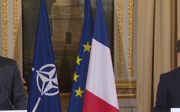 NATO Secretary General Joint Press Point with President of France (Q&amp;A)