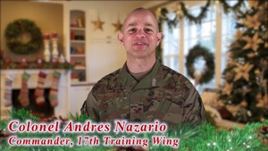 Colonel Nazario Holiday Message