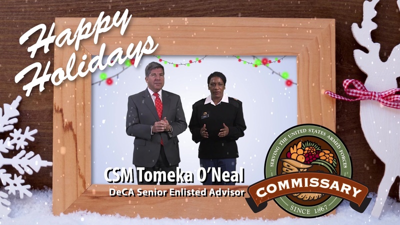 Your Commissary Wishes You Happy Holidays!
