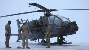 British Army Air Corps visits the Army in Alaska (lower thirds)