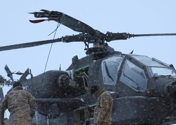 British Army Air Corps visits the Army in Alaska (lower thirds)