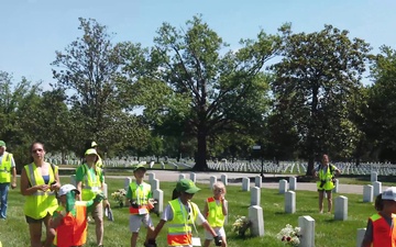 National Association of Landscape Professionals at Arlington National Cemetery 2019