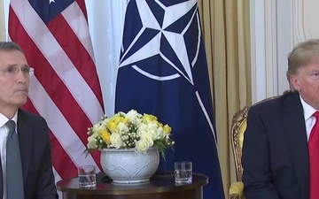 Secretary General Jens Stoltenberg Meets with US President Donald Trump (Q&amp;A Part 2)