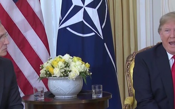 Secretary General Jens Stoltenberg Meets with US President Donald Trump (Q&amp;A Part 3)