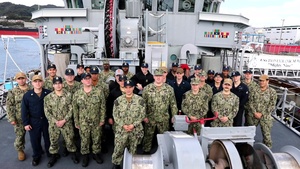 Mine Countermeasures Squadron Seven wishes happy holidays to family and friends back home
