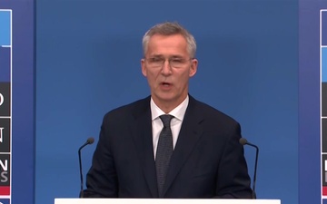 NATO Secretary General Press Conference - Opening Remarks