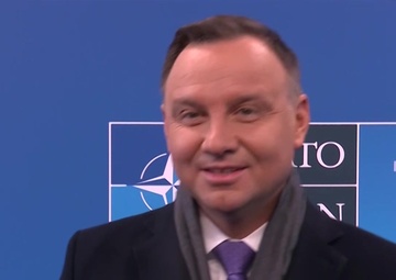 Doorstep statement by Andrzej Duda, President of Poland, upon Arrival at Leaders Meeting