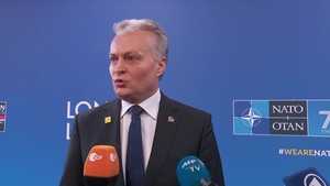 Doorstep statement by Gitanas Nausėda, President of Lithuania, upon Arrival at Leaders Meeting