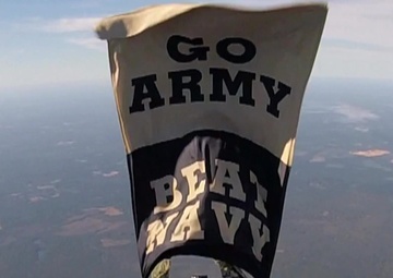 Spirit video for the 120th Army — Navy football game Dec. 14, 2019 by U.S. Army Operational Test Command's Airborne &amp; Special Operations Test Directorate, Fort Bragg, North Carolina