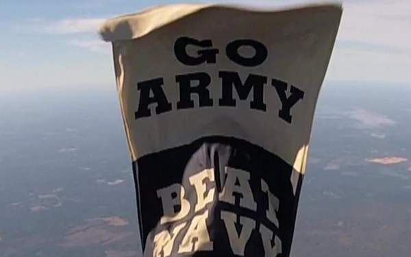 Spirit video for the 120th Army — Navy football game Dec. 14, 2019 by U.S. Army Operational Test Command's Airborne &amp; Special Operations Test Directorate, Fort Bragg, North Carolina