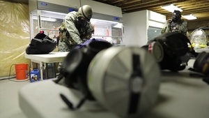 1st Special Forces Command (Airborne) held holds semi-annual Chemical, Biological, Radiological, and Nuclear defense training at Dugway Proving Grounds, Utah.