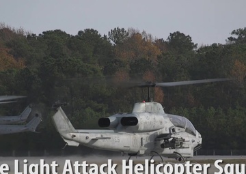 AH-1W Sundown Ceremony