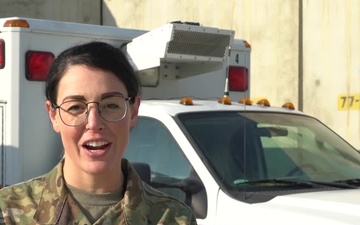 1st Lt. Larson holiday greeting - Travis AFB, CA