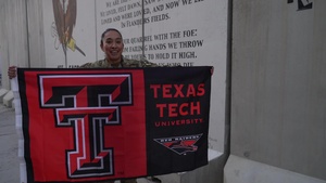 Capt. Jeree Milam holiday greeting - Texas Tech University