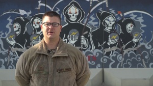 Tech. Sgt. Troy Haugh holiday greeting - Tucson, AZ, Delavan, MN