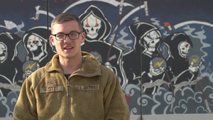 Senior Airman Alec Felker holiday greeting - New Baltimore, MI