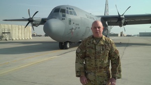 Chief Master Sgt. Mark Harrison holiday greeting - Foxborough, MA