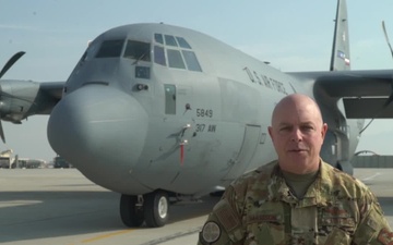 Chief Master Sgt. Mark Harrison holiday greeting - Foxborough, MA