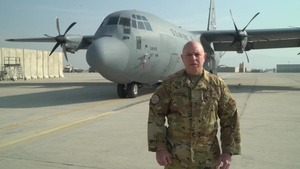 Chief Master Sgt. Mark Harrison holiday greeting - Abilene, TX