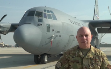 Chief Master Sgt. Mark Harrison holiday greeting - Abilene, TX