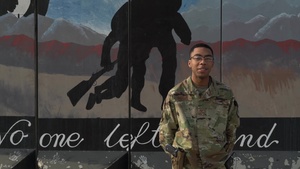 Senior Airman Keith Wright holiday greeting - Daytona Beach, FL
