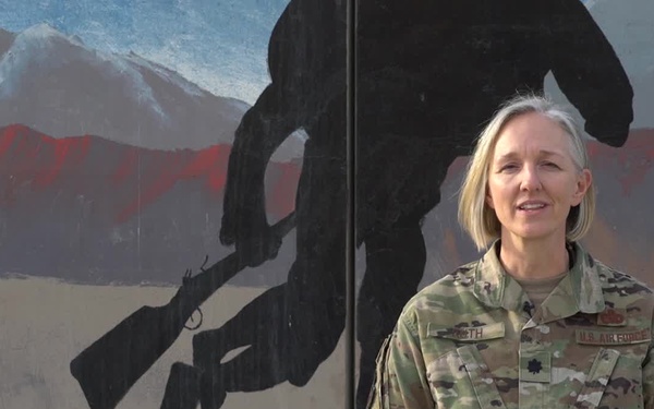 Lt. Col. Kylene Ruth holiday greeting - Missoula, MT