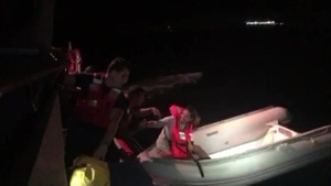 Coast Guard, good Samaritan rescue 2 from sinking sailing vessel near Manati, Puerto Rico