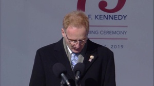 Newport News Shipbuilding Hosts Christening for Aircraft Carrier John F. Kennedy (CVN 79)