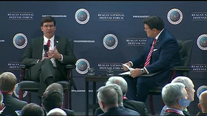 Esper Delivers Keynote Remarks
