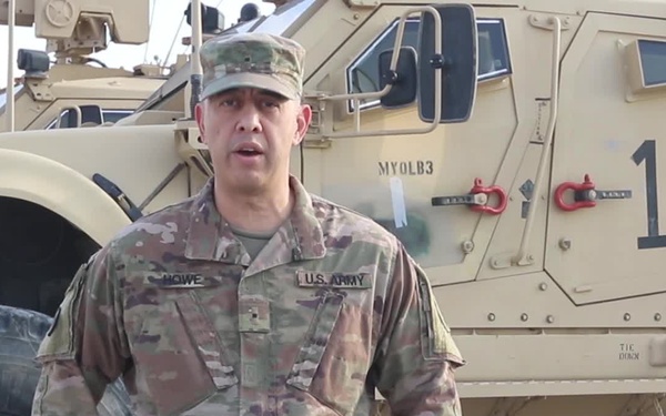 Warrant Officer 1 John Howe from Chicago, IL