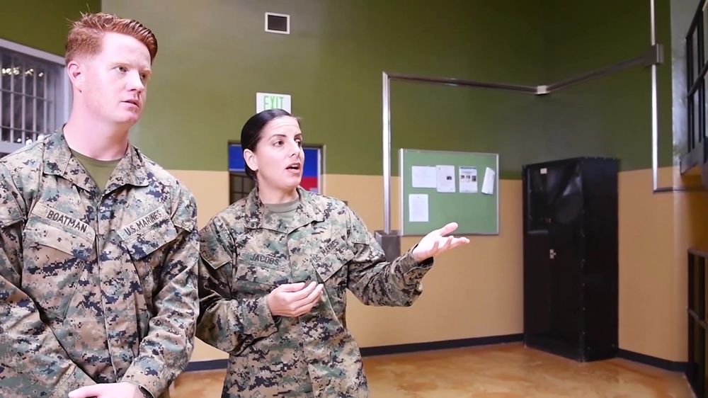 DVIDS Video A tour of the Marine Corps only Corrective Custody Unit