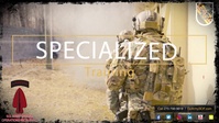 Video of Special Operations Soldiers conducting room clearing drills.