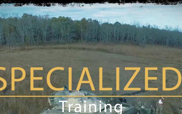 Video of Special Operations Soldiers conducting demolitions training.