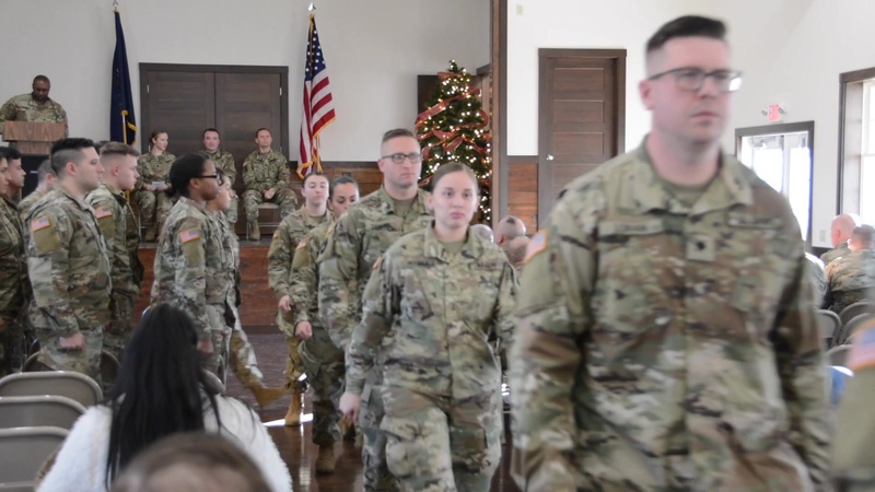 213th Human Resources Company Deployment Ceremony