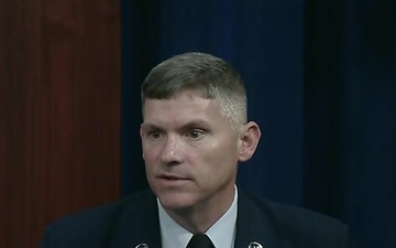 Senior Enlisted Leaders Brief Reporters on Emerging Warfighting Domains