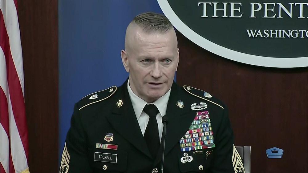 DVIDS - Video - Senior Enlisted Leader to Joint Chiefs Chairman Holds ...