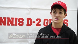 Tennis Player Ryken Calleros