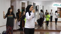 Indiana National Guard Soldier shares artistic skills in Kuwait