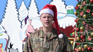 PFC Thomas Short Holiday Greeting 2019