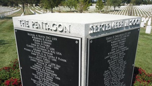 Pentagon Ground Burial Marker at Arlington National Cemetery