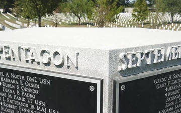 Pentagon Ground Burial Marker at Arlington National Cemetery