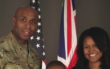 CMSgt. Larenza Smartt and Family Holiday Shoutout