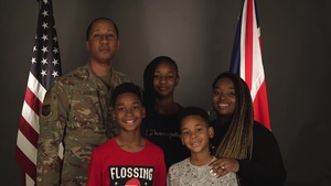 SSgt. Jemarco Brooks and family Holiday Shoutout