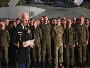 Polish military hosts Christmas party with NATO allies