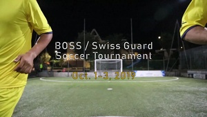 Friendly Competition: BOSS vs. Vatican Swiss Guard Soccer Tournament