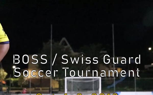 Friendly Competition: BOSS vs. Vatican Swiss Guard Soccer Tournament
