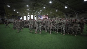 A Company, 104th Brigade Engineer Battalion welcome home